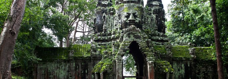 Angkor Thom Gate, Siem Reap, Cambodia