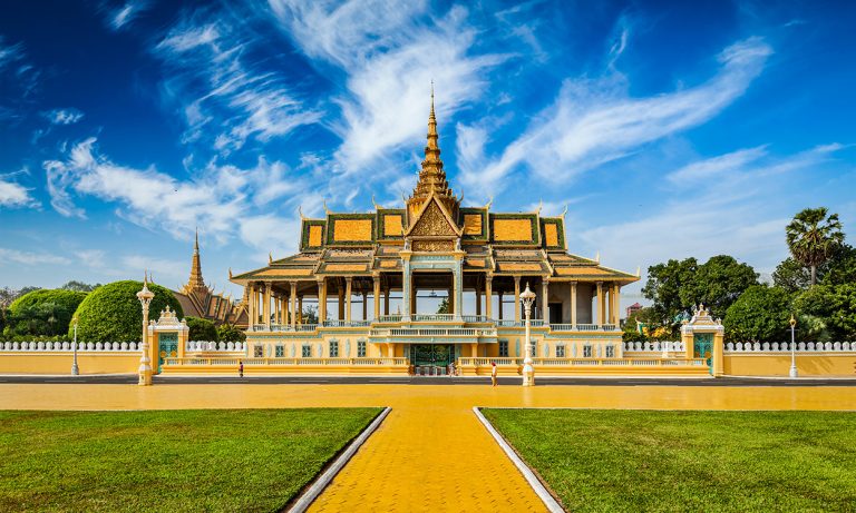 Phnom Penh Royal Palace complex, Cambodia