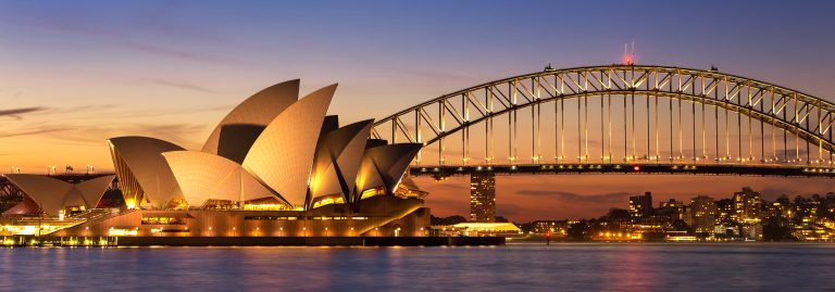 Sydney Opera House at night