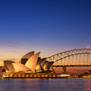 Sydney Opera House at night