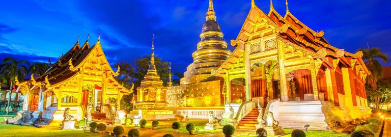 Wat Phra Sing Temple, Chiang Mai, Thailand