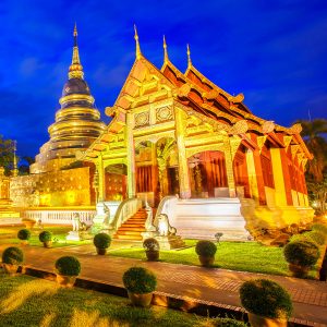 Wat Phra Sing Temple, Chiang Mai, Thailand