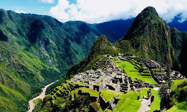 Incan citadel of Machu Picchu, Peru