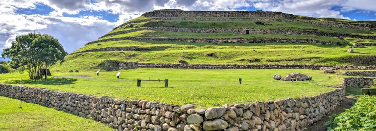 Pumapungo Incan Archaeological Site in Cuenca, Ecuador