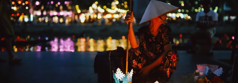 Hoi An full moon festival lanterns
