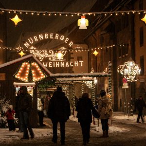 Christmas market at Nuremberg, Germany
