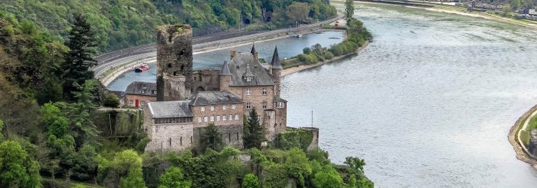 Katz Castle in Rhineland-Palatinate, Germany