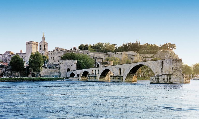 Avignon, France on Lyon & Provence river cruise